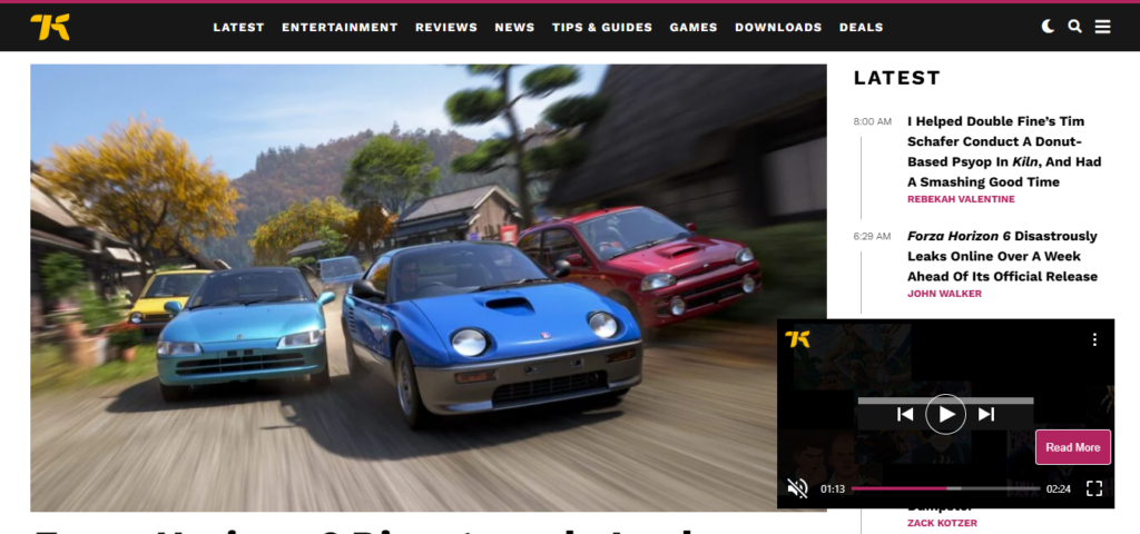 Kotaku gaming news newsletter